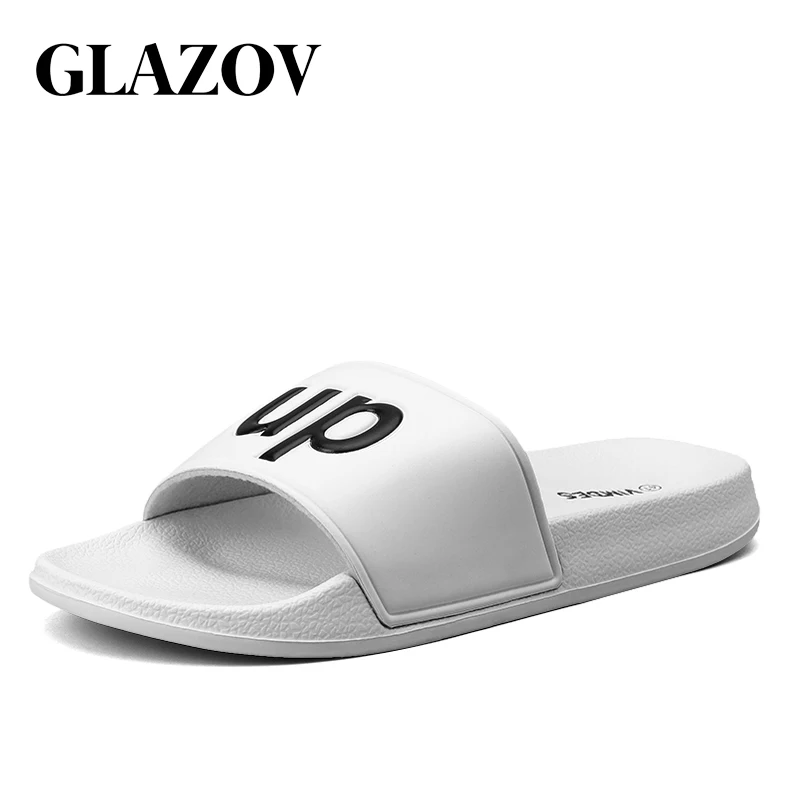 Мужские сандалии GLAZOV брендовые шлепанцы Нескользящие Повседневная летняя