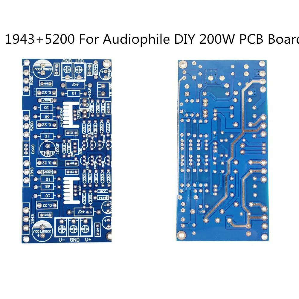 PCB-Board-1943-5200-For-Audiophile-DIY-200W-PCB-Board-Mono-Power