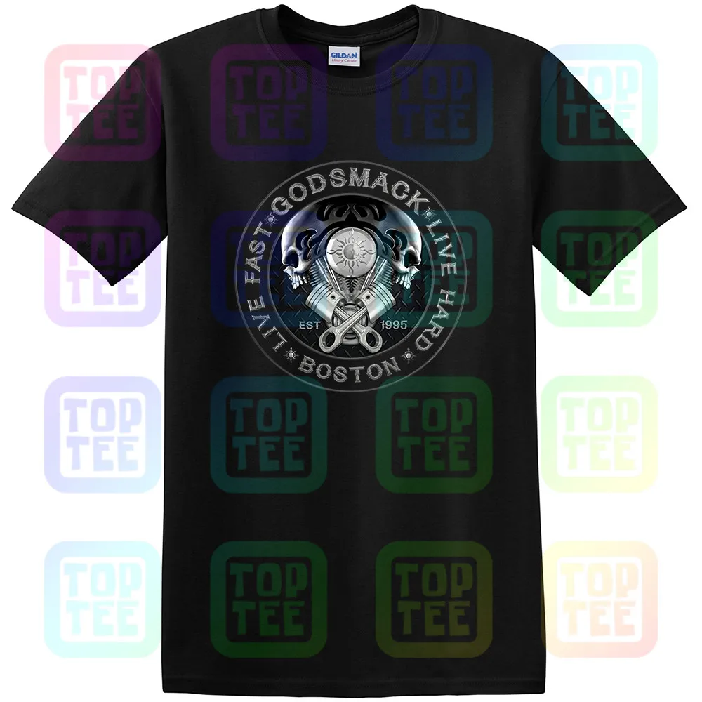 Аутентичная GODSMACK Boston Live футболка M L XL 3XL Новинка