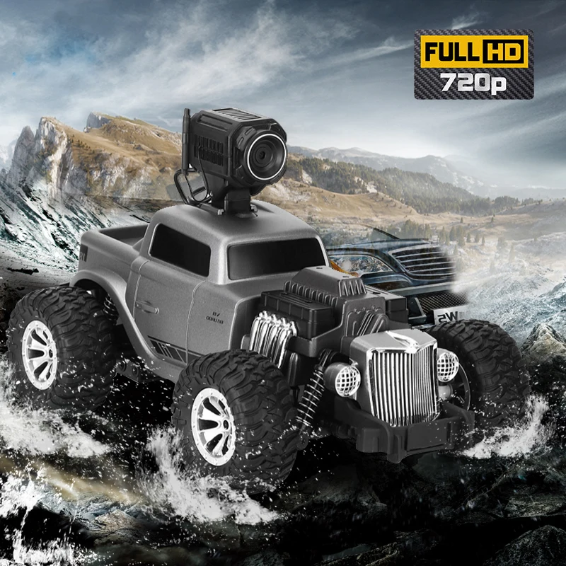 

1/18 RC Electric Car with FPV WIFI HD Camera Remote Control 2.4GHz Radio-controlled Cars Toy Racing Cars Gift for Children
