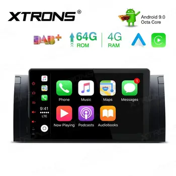 

9" Octa-Core 4G RAM Android 9.0 OS Car Multimedia GPS Radio for BMW X5 E53 1999-2006 with External DAB+ Receiver Box Support