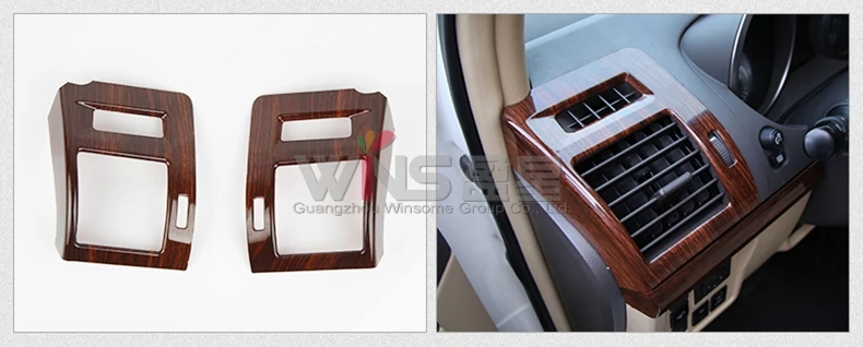 1Left and right air vent trim