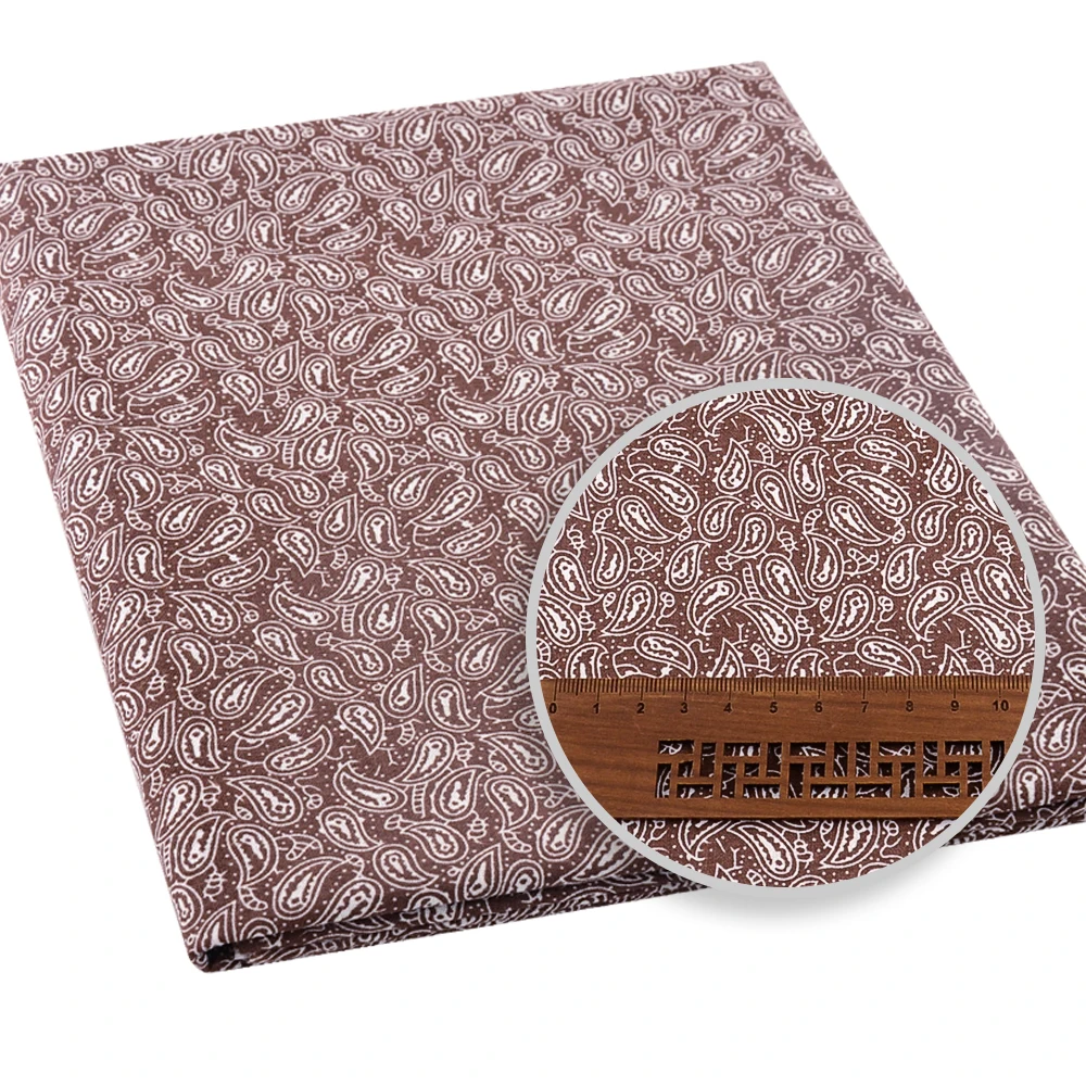 Teramila Charming Leopard Floral Plain 100 % Baumwolle Print Patchwork Stoff Zeichnungen Stoff zum Nähen handgefertigte Handarbeiten Handarbeiten – Detail 37