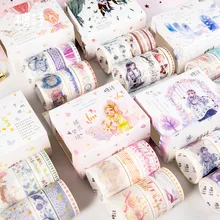 Сахарная стихотворение восхитительный коллаж КПК Клейкая Лента Мечта Романтика серия креативный 8 объем Упакованные комбинированные бумаги Ad