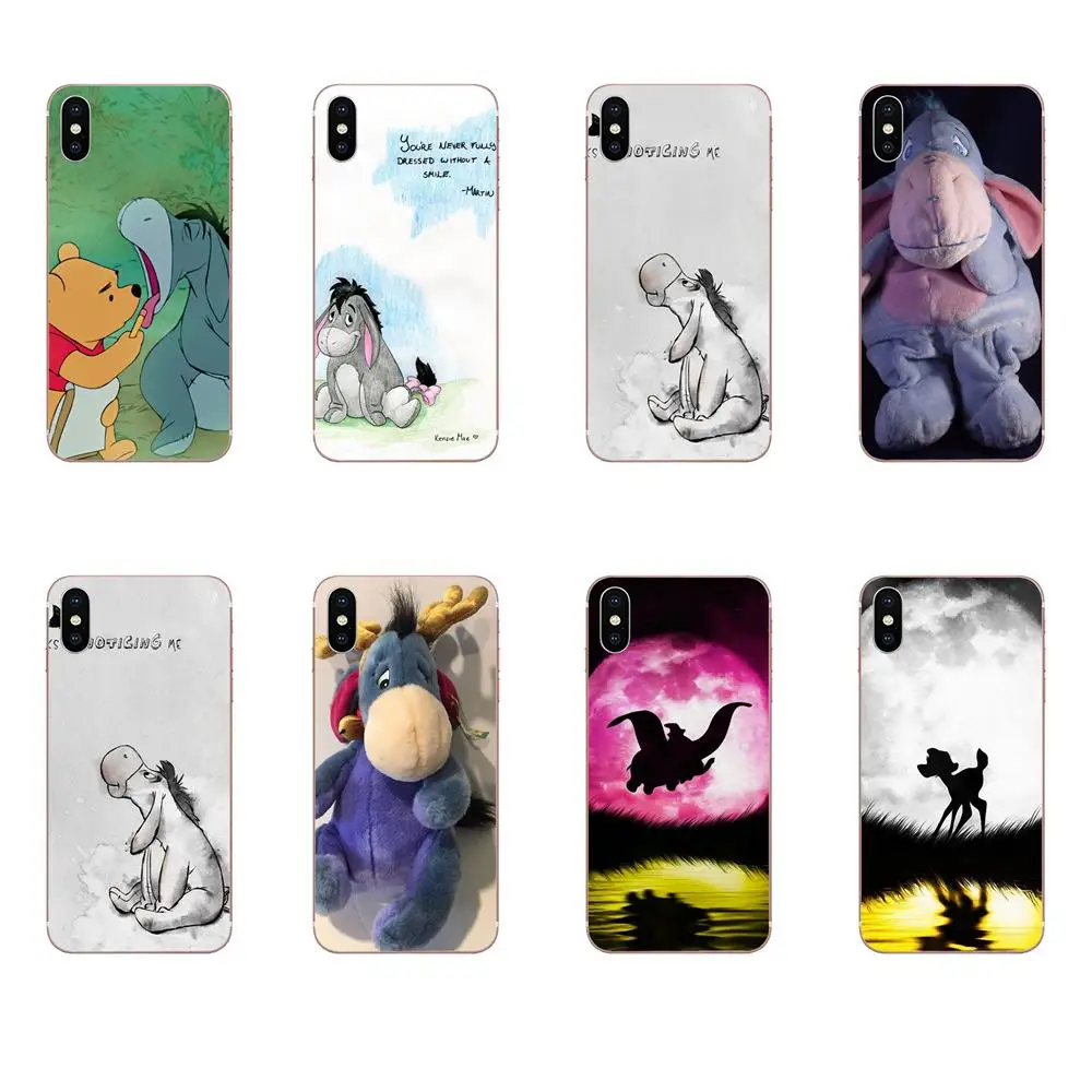 Чехол Pooh Eeyore для samsung Galaxy Note 5 8 9 S3 S4 S5 S6 S7 S8 S9 S10 5G mini Edge Plus Lite | Мобильные телефоны и