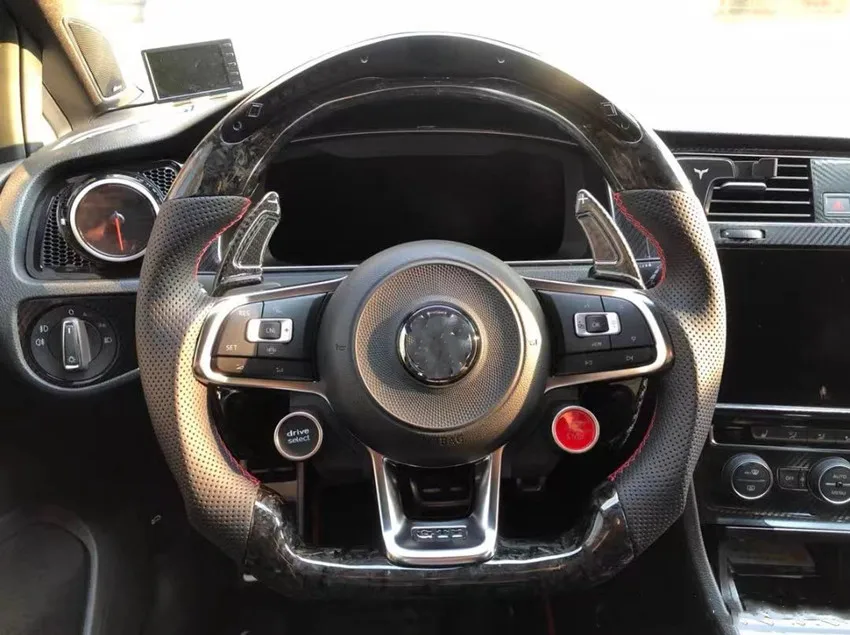 Integrated R8 engine start stop and drive mode select button