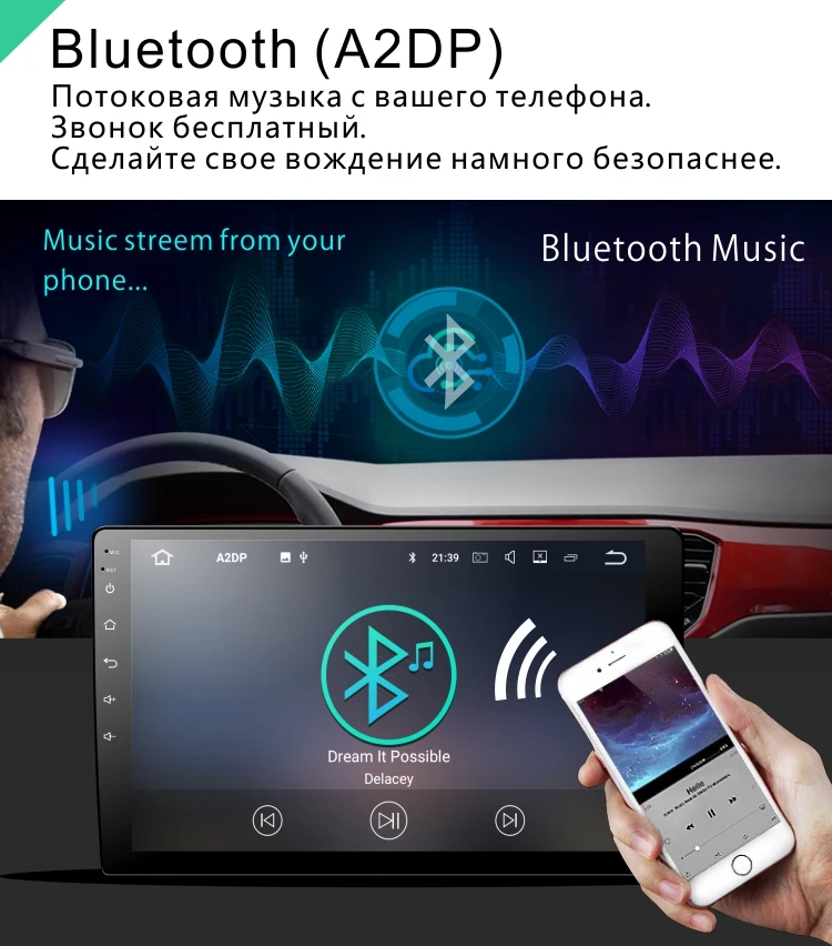 Dinpei Android 9,0 автомобильный Радио мультимедийный плеер для hyundai I10 2007-2013 gps Навигация стерео MP5 wifi carplay android авто