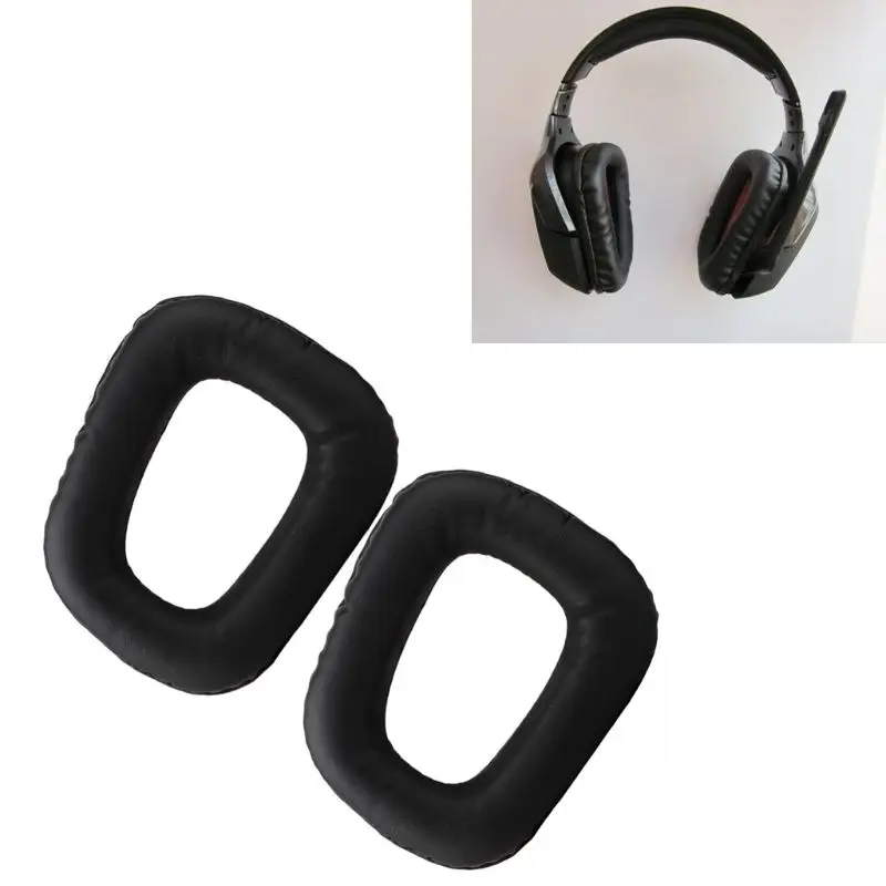 OOTDTY 2 шт./пара наушников подушки Замена амбушюры подушки для logitech G35 G930 G430 F450 наушники