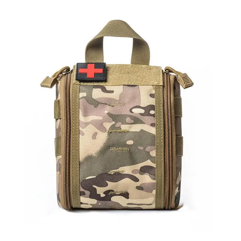 Outdoor Camping Fishing Portable Storage Bag Tactical Survival Emergency Kit Multi-function Accessory Bag Medical Bag - Цвет: E