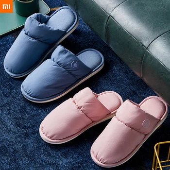

Xiaomi Mijia Winter Warm Cotton Slippers Home Indoor Warmth Non-slip Slippers for Men Women Adult Thick EVA Soft Bottom Shoes