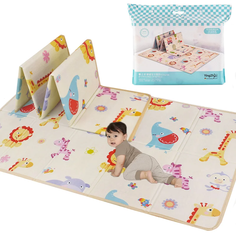 180x100cm Foldable Baby Play Mat Puzzle Educational Children Carpet in the Nursery Climbing Pad Kids Rug Activitys Game Toys | Игрушки и