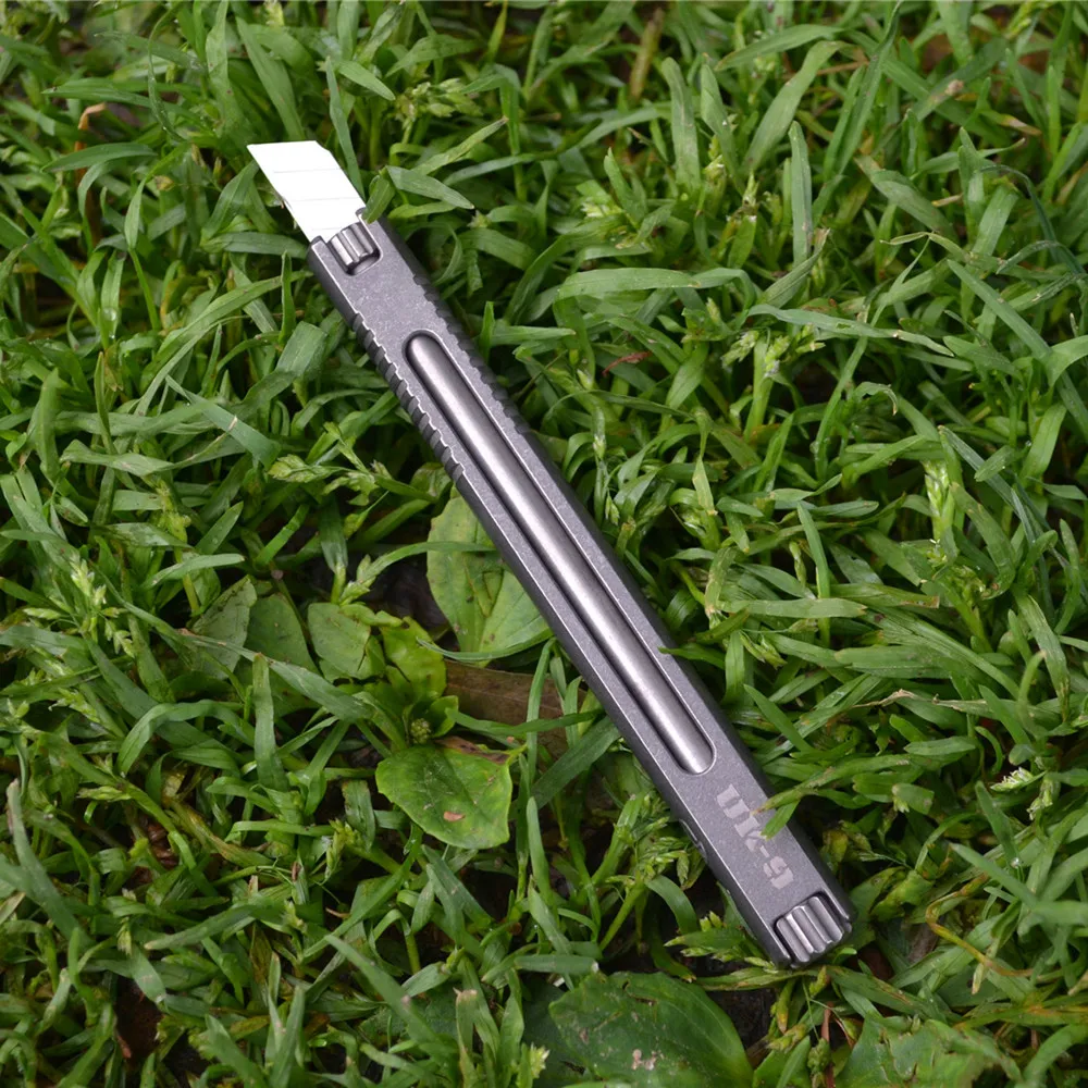 

Titanium 9mm Utility Knife Paper Cutter UK-9 Tactical Self-defense Outdoor Supplies