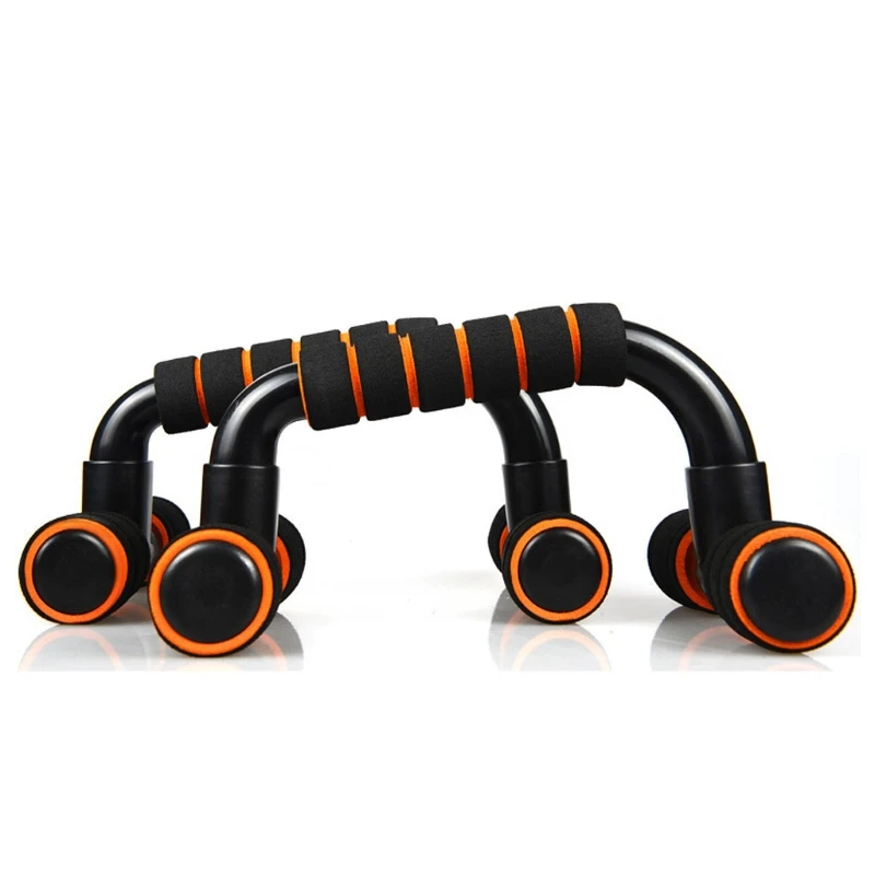 Portable Push Up Bracket with Non-Slip Foam Handles Support Bar Sports I Type Hand Handle Fitness Equipment Stands