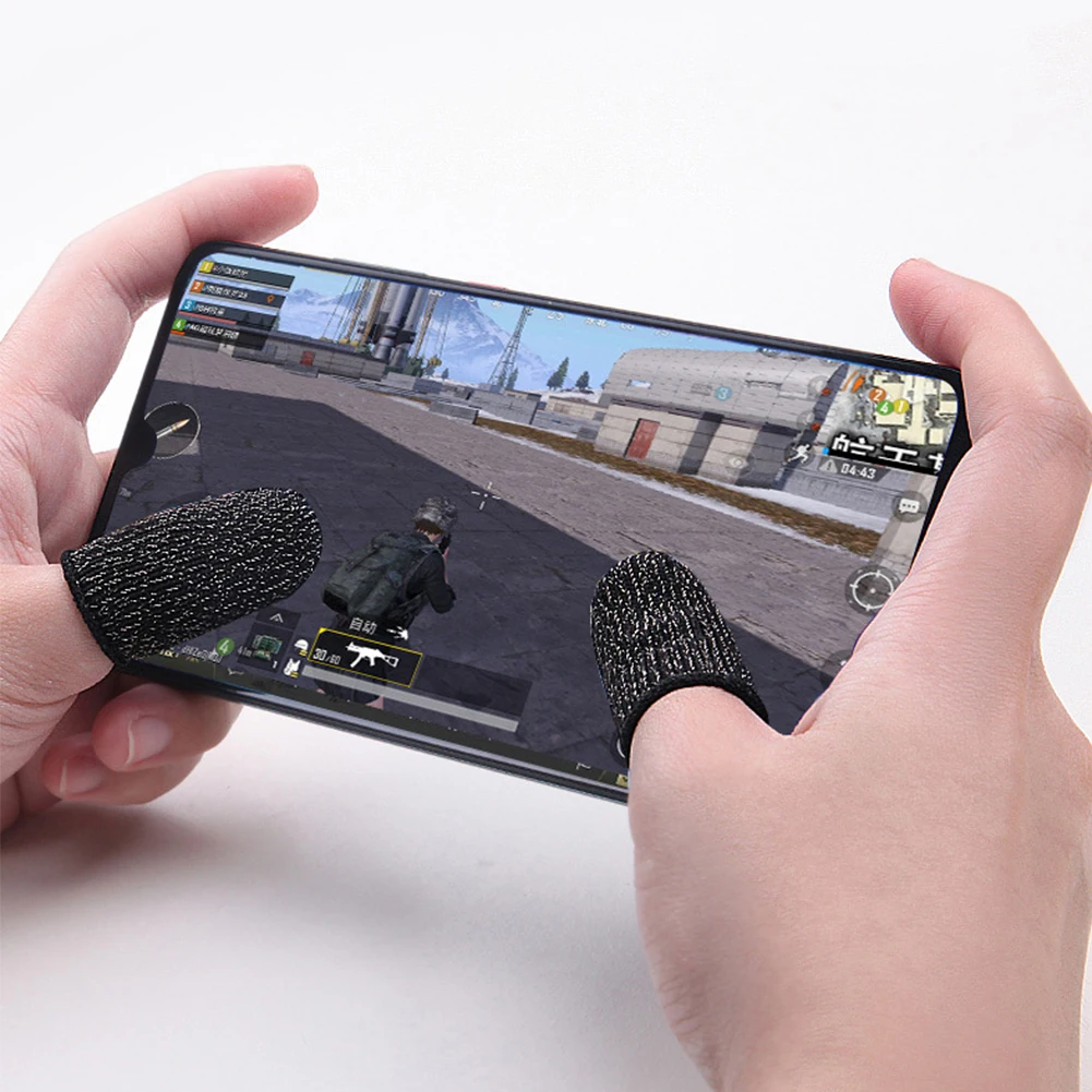 1 пара пальчиковых курток для PUBG ларек чувствительный игровой контроллер Sweatproof