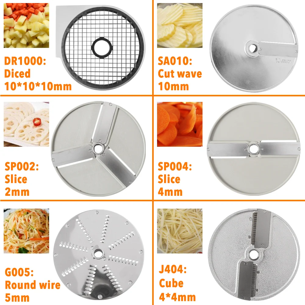 

Xeoleo Vegetable Cutter blade Dicing Machine blade for Potato/tomato Slicer Part Cheese Shredder Part Vegetable Chopper