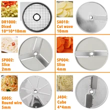 Xeoleo Vegetable Machine Part Commercial Dicing Machine Potato/tomato Slicer Part Cheese Shredder Part Vegetable Chopper