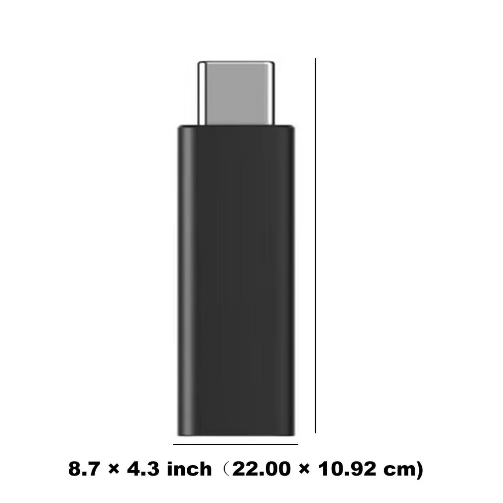 USB-C адаптер тип-c до 3,5 мм микрофонный аудио адаптер конвертер для внешнего микрофона для DJI Osmo Pocket