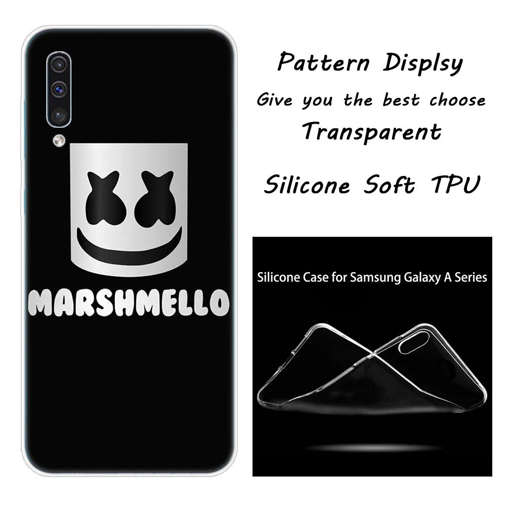 Роскошный мягкий силиконовый чехол DJ Зефир для samsung Galaxy A50 A70 A80 A40 A30 A20 A10 A20E A2 CORE A9 A8 A7 A6 плюс крышка - Цвет: 004