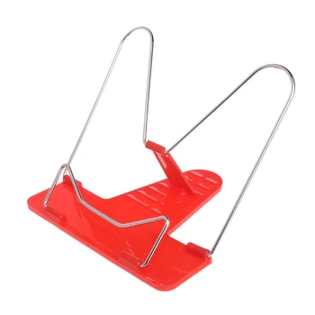 

Multifunctional Portable Reading Bookshelf Adjustable Angle Metal Book Stand Fordable Document Book Reading Holder Rack