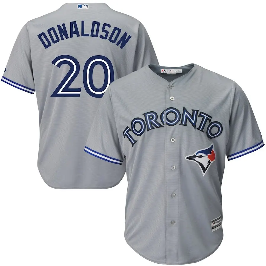 Золотой Мужская футболка с принтом "Toronto Marcos Stroman", "Josh Donaldson" - Цвет: Золотой