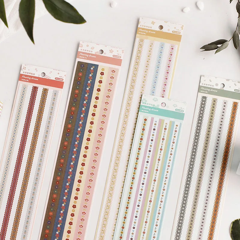 Ретро васи лента наклейка s Винтаж Мини-Наклейки Бумага Клейкая для детей DIY Декор