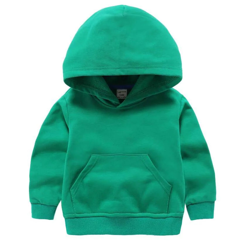 

pure cotton hooded for 1-11T kids spring warm jacket solid breathable sport clothes for girls boys outwear sweatshirt children