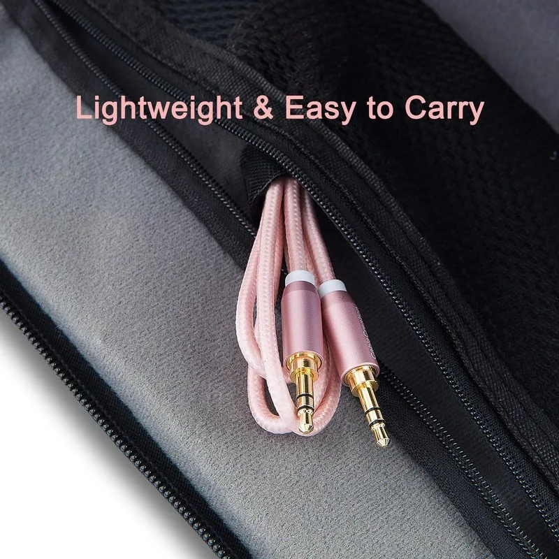 3 5mm Aux Cable 3 5mm Male to Male Stereo Auxillary Audio Cables Compatible with LilGadgets Headphones Smartphones 