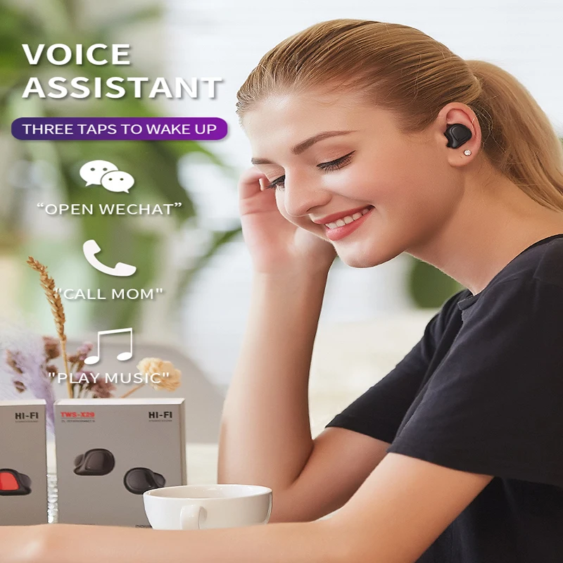 TWS наушники ROCKSTICK X29 с поддержкой Bluetooth 5 0|Наушники и гарнитуры| |