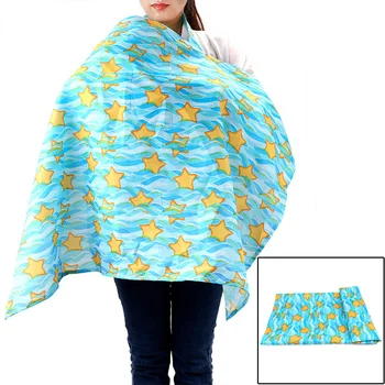 

Mother Outing Breastfeeding Towel Polyester Baby Feeding Nursing Covers Anti-glare Nursing cloth 100cm*67.5cm Mar26