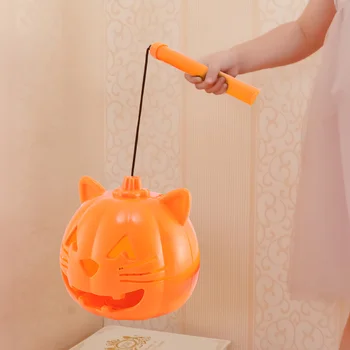 

1 Pc Halloween Portable Lantern Hanging Light Pumkin Lamp