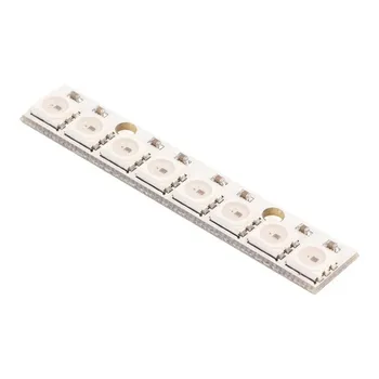 

8 x WS2812B 5050 RGB Driving LED Lights Board Strip Built-in Full-Color For NAZE32 CC3D