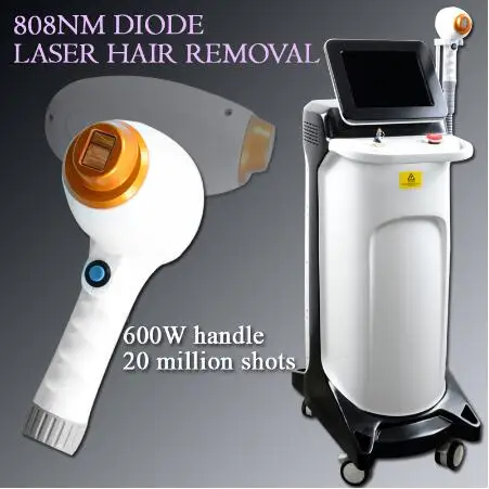 Best result！！！ body permanent hair removal top quality painless 808nm diode laser with big spot size and cooling