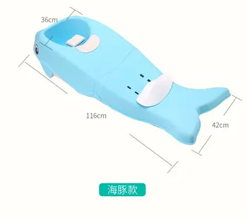 

Children's shampoo chair plus size thick foldable 1-10 year old child baby shampoo chair bed artifact