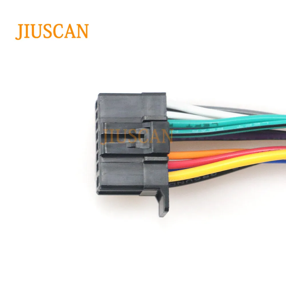 JIUSCAN 15-107 автомобилей ISO жгут головной кабель для PIONEER deh-серии 2010+ стерео радио провода адаптер разъем проводки соединительный кабель