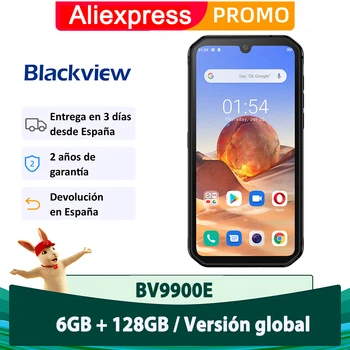 Перейти на Алиэкспресс и купить Blackview BV9900E смартфон Helio P90 жесткие телефон 6 ГБ 128 IP68 Водонепроницаемая камера 48MP NFC Android 10 мобильный телефон