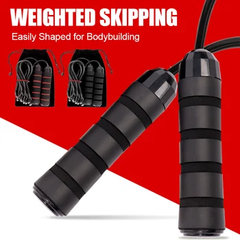

Heavy Weighted Jump Rope Solid PVC Tool for Boxing Training Women Men Fitness MU8669