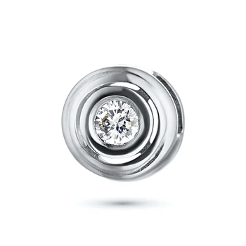 

Pendant in white gold with a diamond