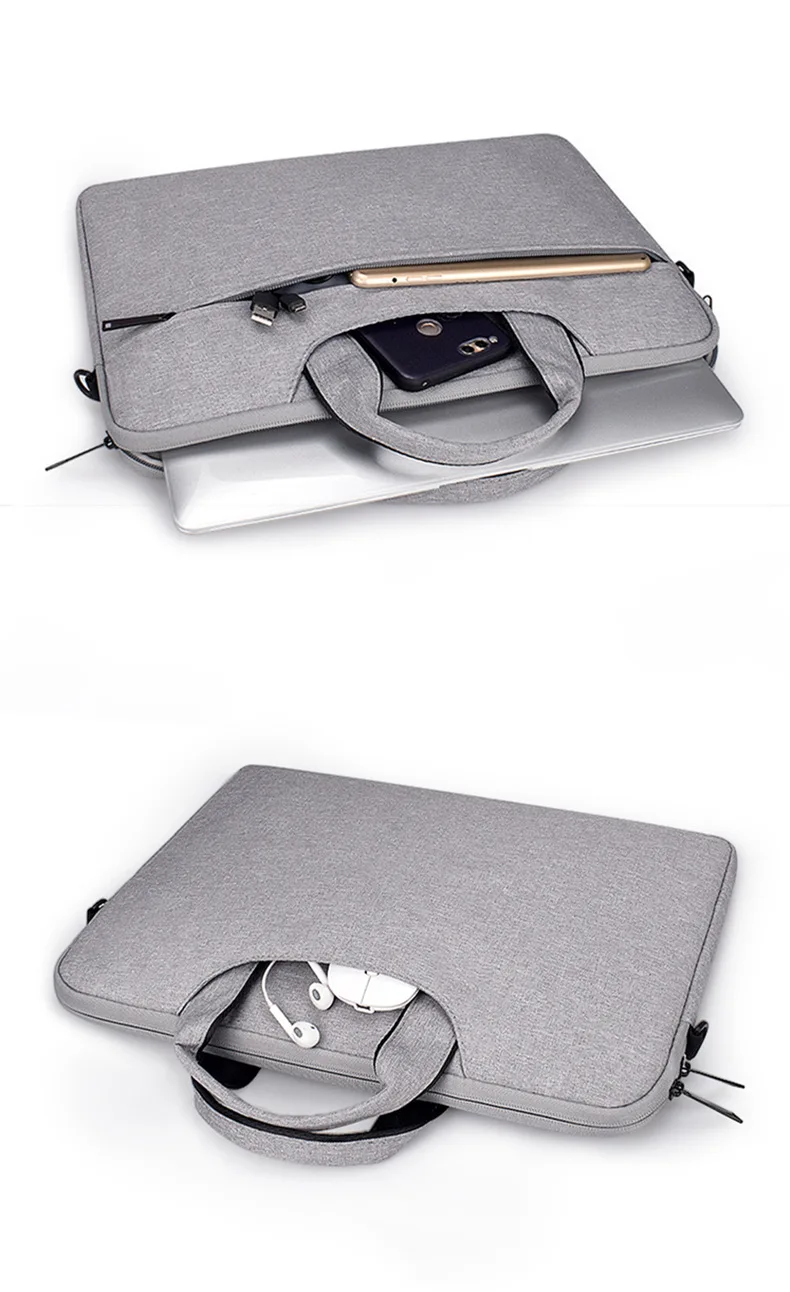Сумка-мессенджер для ноутбука, водонепроницаемая сумка на плечо для ноутбука, сумка для ноутбука Macbook, портфель для ноутбука DELL, hp, Xiaomi