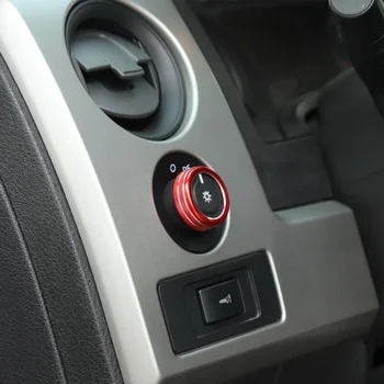 

Car Headlight Switch Knob Ring Trim For Ford F150 2009-2014 1pc Decor New