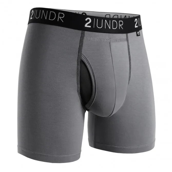 2UNDR Men's Joey Pouch SWING SHIFT - 6 Boxer Modal Fabric Solid