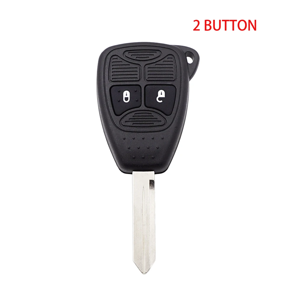 Key Case Car Key Shell Car Remote Key Car Key Key Shell Xinyuexin Remote Car Key Case Shell Fob for JEEP Compass Wrangler Grand Cherokee for Dodge Dakota Charger Chrysler 300 Key