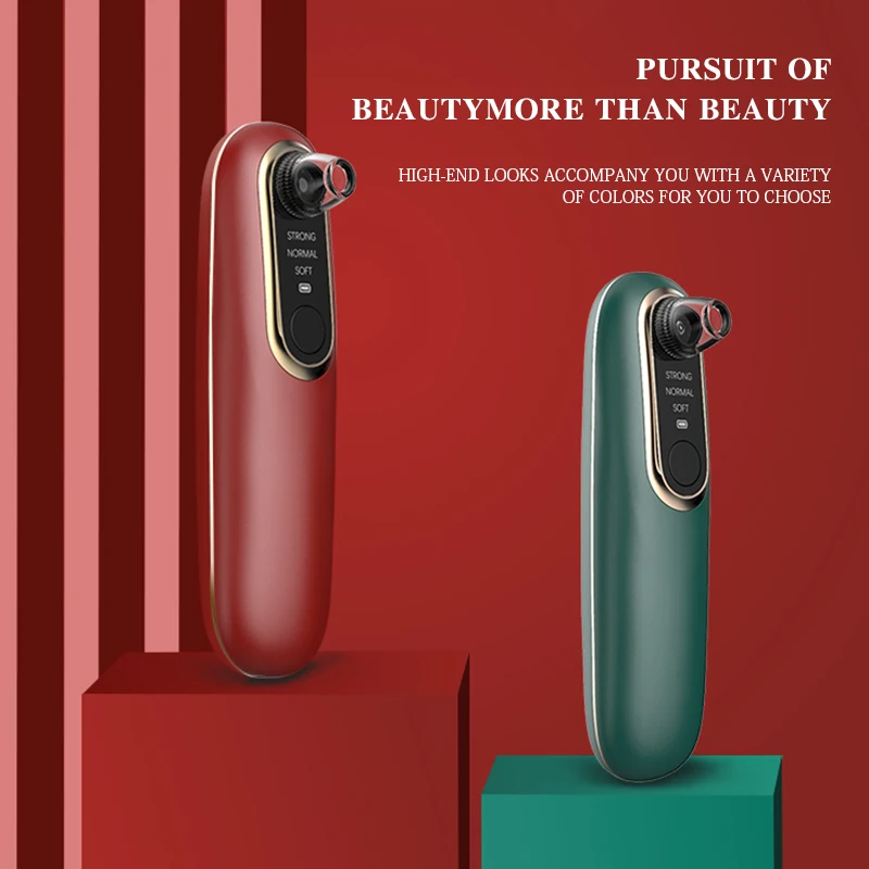 

USB Rechargeable Facial Pore Cleaner Blackhead Remover Vacuum Blackhead Remover with camera