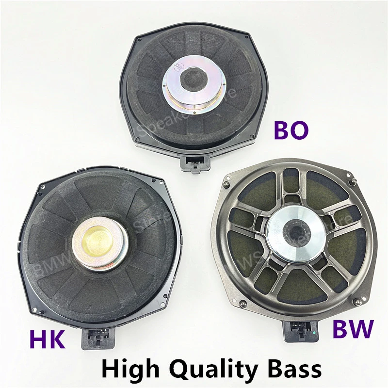 Car 8 Inch High Quality Subwoofer Horn For BMW F11 F10 F01 F02 F15 F16 F25 F26 F30 G30 F06 X5 5 Series Loudspeaker Bass Speakers