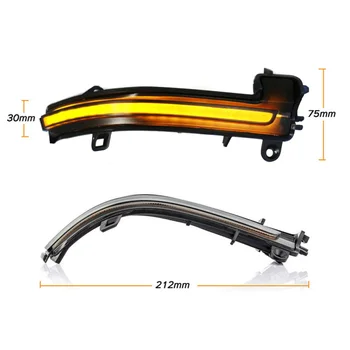 

Car Turn Signal Lights Sequential flowing Strip For BMW 1 2 3 4 Series i3 2pcs 12v