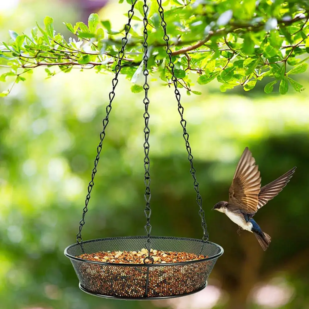 Hanging Wild Bird Seed Feeder Bird Feeding Tool Garden Paddock Outdoor Decoration Pet Supplies Tableware Feeder Supplies
