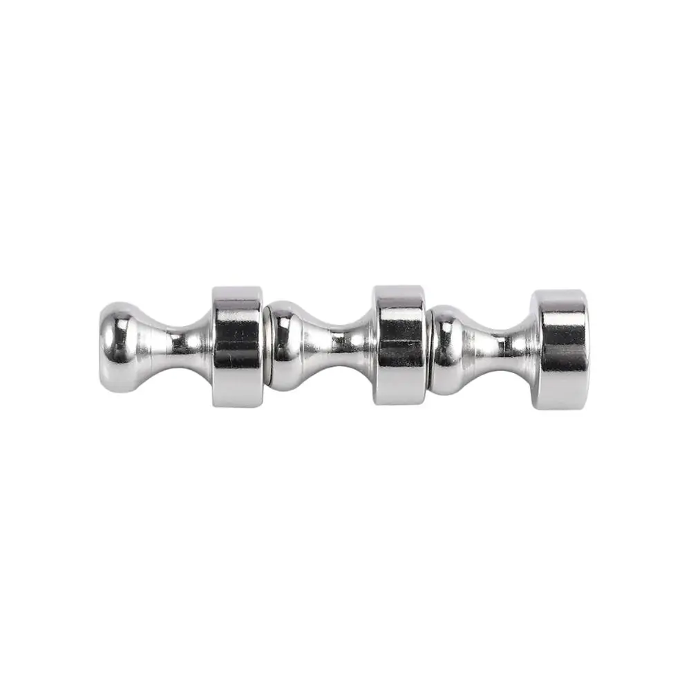 Proster 16Pcs Magnetic Push Pins Office Neodymium Metal Strong Pins Cone Stainless Steel Magnet for Refrigerator Magnet Pinboard