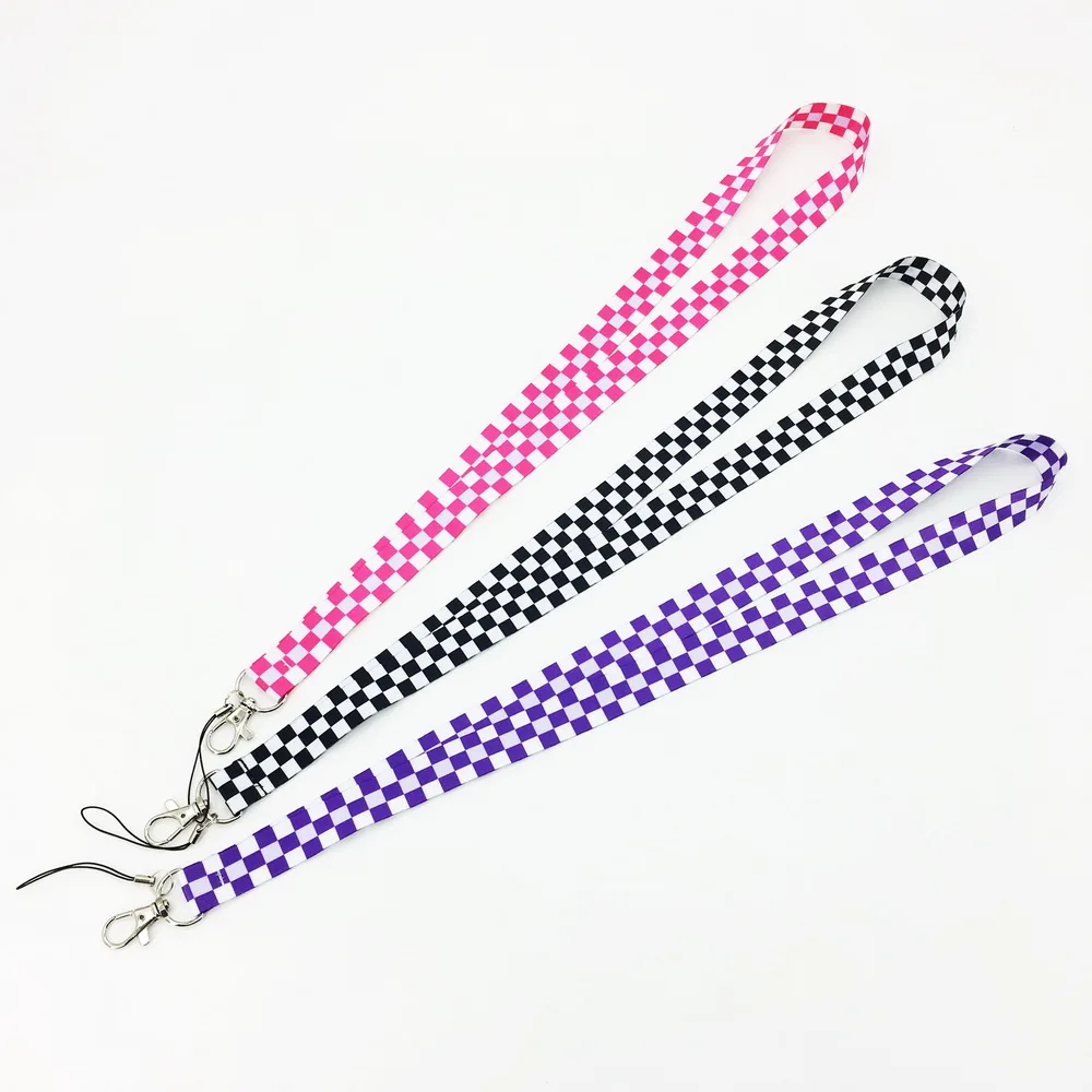 50pcs Fashion Colored Square Lanyard ID Badge Holder Key Neck Strap Kids Gifts Chain | Украшения и аксессуары