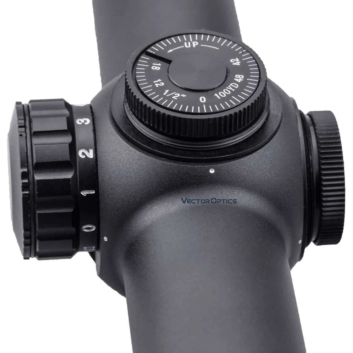 Vector Optics Arbiter 1-4x24 Hunting Riflescope Telescope Rifle Scope Center Red Dot Illumination w/ Mounts Tested.3006 AR15 AK