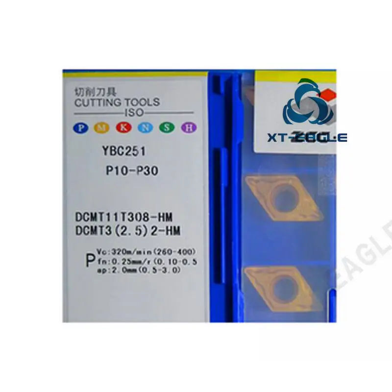 DCMT11T308-HM YBC252/YBM251/YBC351/YBC251/YBC152/YBD151/YBD152/YBD102/YBG202! бренд CNC лезвие