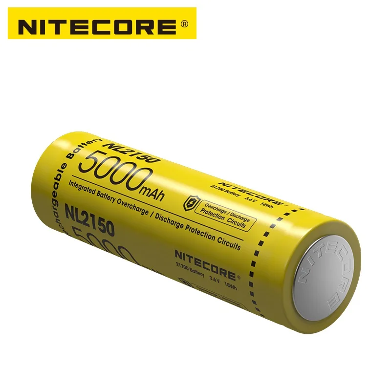 NITECORE NL2150 NL2145 NL2140 3,6 V 21700 литий-ионная аккумуляторная батарея
